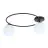 Emibig Plafonnier Sopra Acier Noir | Convient pour 2x E14 - Max 10W