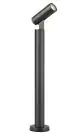 SLV S-Tube Aluminium Noir | Convient pour 1x GU10