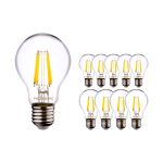 Voordeelpak 10x Noxion Lucent Filament LED Bulb A60 E27 220-240V 8.5W 1055LM CRI80 2700K DIM (75W eqv.)