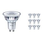 Voordeelpak 10x Philips Corepro LED Spot GU10 PAR16 3.5W 275lm 36D - 840 Koel Wit | Vervangt 35W