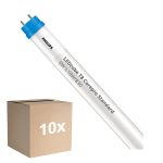 Voordeelpak 10x Philips LED Buis T8 CorePro (EM/Mains) Standard Output 8W 750lm - 830 Warm Wit | 60cm - Vervangt 18W