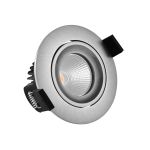 Noxion LED Spot Hydro Kantelbaar Vuurvast Aluminium 6W 400lm 36D - 927 Zeer Warm Wit | Zaagmaat 83mm - IP65 - Beste Kleurweergave - Dimbaar