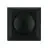 EcoDim Dimmerknop Zwart incl. Central Plate en Frame