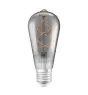 Osram Vintage 1906 LED E27 Edison Filament Smoke 5W 140lm - 818 Zeer Warm Wit | Vervangt 25W