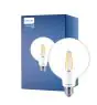 Philips MASTER Value LED Globe E27 120mm Filament Helder 5.9W 806lm - 927 Zeer Warm Wit | Beste Kleurweergave - Vervangt 60W