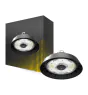 LED Highbay ALBIOR Staal Zwart 100W 17000lm 90D - 740 Koel Wit | IP65 - Met Bewegings- en lichtsensor 