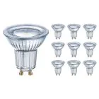 Voordeelpak 10x Osram Parathom GU10 PAR16 4.3W 830 - Warm Wit | Vervangt 30W