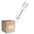 Voordeelpak 10x Ledvance LED Buis T8 Superior (EM/Mains) High Output T8 9.7W 1530lm - 830 Warm Wit | 90cm - Vervangt 30W