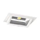 LED Downlight Wandwasher Wandy Maxi Wit 46W 6400lm 70x75D - 840 Koel Wit - 238x145mm